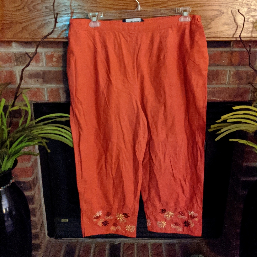 sag harbor Capri pants women's large